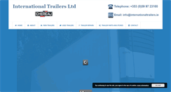 Desktop Screenshot of internationaltrailers.ie